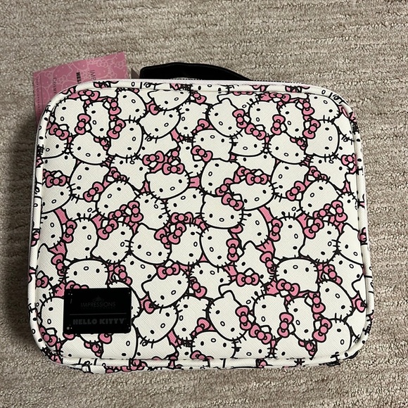 Impressions hello kitty Sanrio cosmetic vanity make up case - Picture 1 of 10